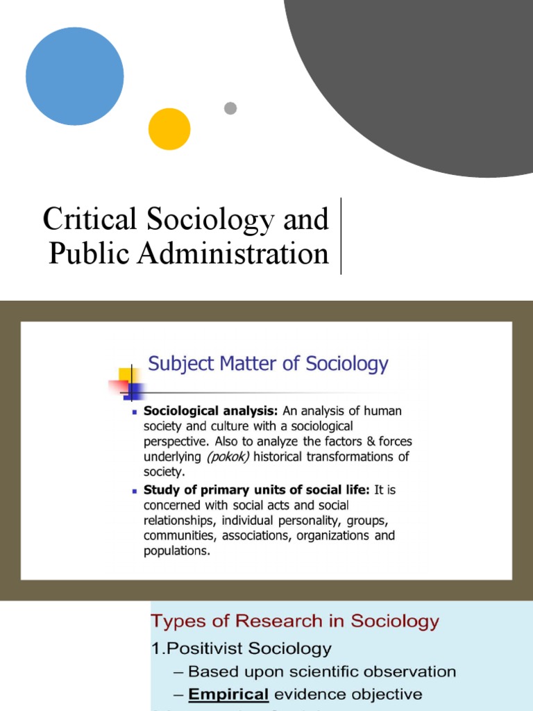 Critical Sociology | PDF | Science & Mathematics | History