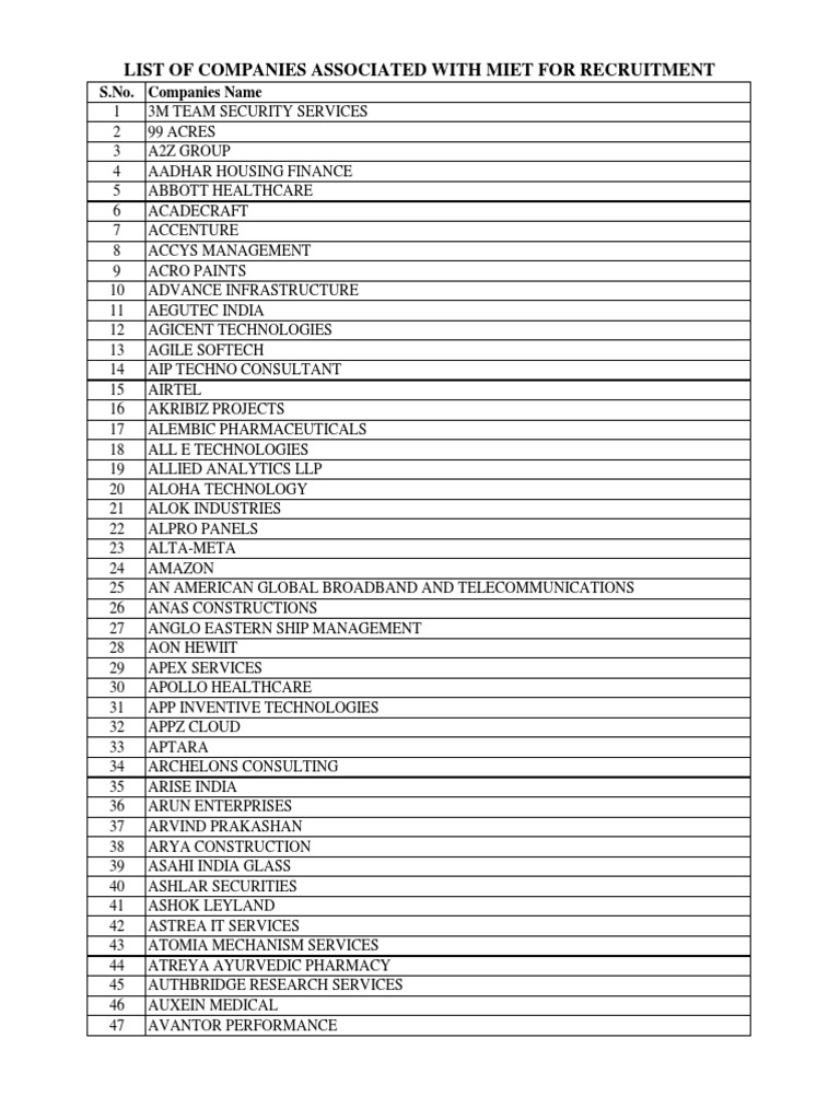 companies-list-download-free-pdf-information-technology-companies