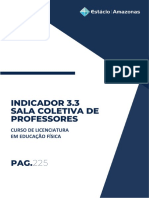 Indicador 3.3 Sala Coletiva de Professores - Pag 225