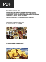 Evolución de La Administración Pública