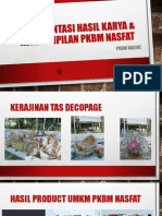 Dokumentasi Hasil Karya & Keterampilan PKBM Nasfat