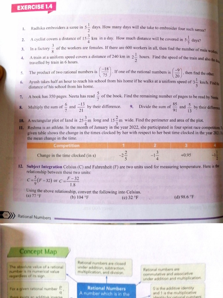 Maths Exercise 1.4 and Revision Exercise | PDF | Abstract Algebra ...