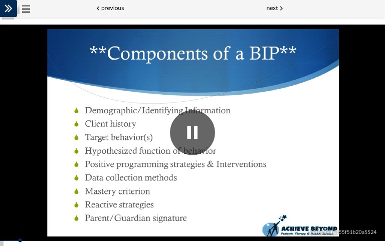 Components of BIP | PDF