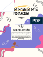 La Ley de Ingresos de La Federación