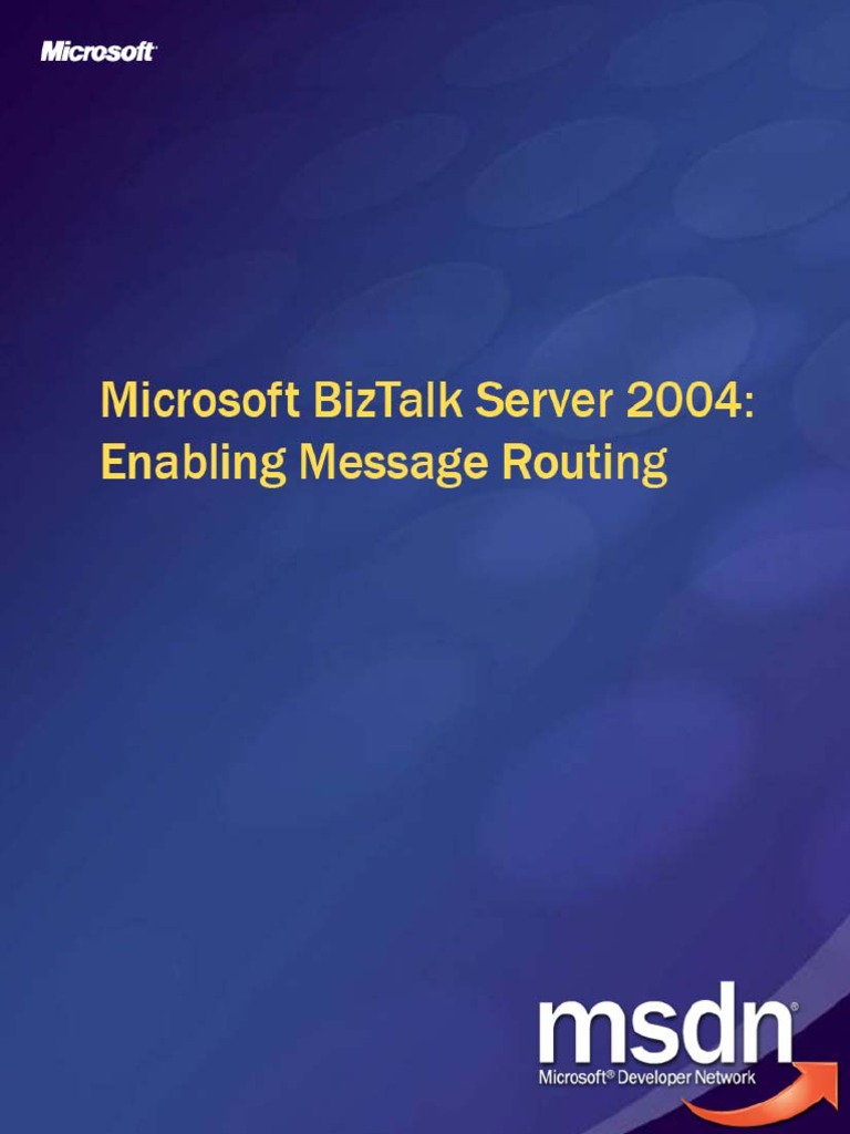 BizTalk Server 2004 Lab Manual | PDF | Software | System Software
