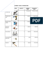 TECH ASPECT - Equipment - Furniture & Fixtures - Supplies - Group 3
