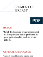 Assessment of Breast and Abdomen