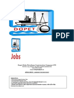 Dopet Doha Petroleum Construction Company Application Form