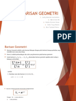 Barisan Geometri