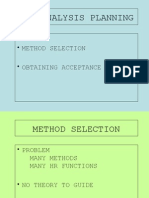 Job Analysis Planning Guide