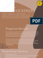 Motivasi Kerja MSDM - Manajemen e