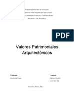 Valores Patrimoniales