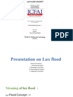 Presentation of Flood Reaction