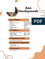 Putih Oranye Resume Lulusan Baru