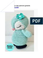 Petit Pingouin au Crochet Amigurumi PDF Modèle Gratuit - Amigurumibox
