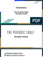 Upload - The Periodic Table and Trends