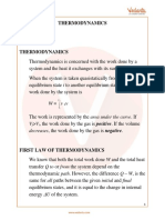 JEE Main 2023 Revision Notes On Thermodynamics - Free PDF Download