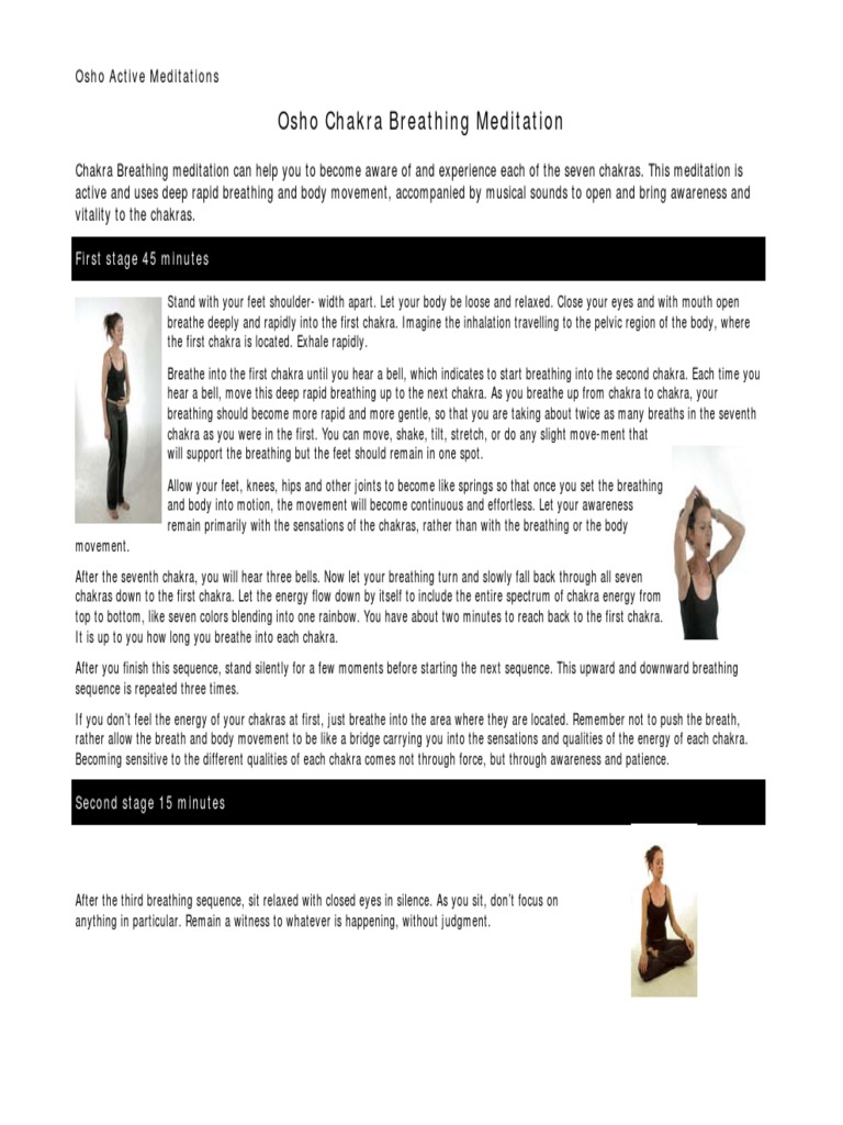 Chakra Breathing Meditation Guide Pdf Breathing Chakra