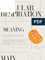 Cellular Respiration (Biology Final Project)