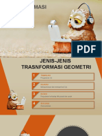 Kesimpulan Transformasi Geometri