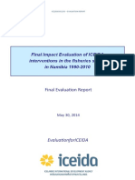 Final Impact Evaluation of ICEIDA Interventions in The Fisheries Sector in Namibia 1990 2010