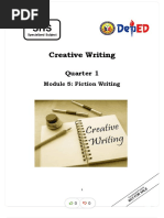 Creative Writing: Quarter 1