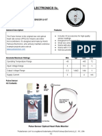Pulse Sensor Data Sheet