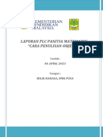 Laporan PLC 1 (04 April 2023)
