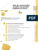 Barometre de Consommation Et de Perception Des Produits Bio Edition 2022 - VF