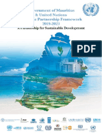 Mauritius UNSCDF Strategic Partnership Framework 2019 2023