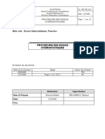 Procédure essais hydro R1