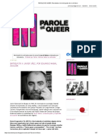 PAROLE DE QUEER - Resultados de La Búsqueda de No Al Futuro