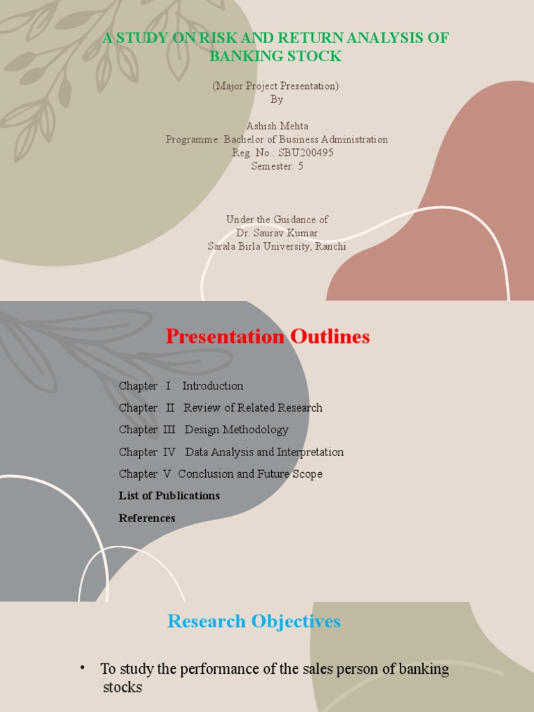 Organic Design | PDF | Stocks | Technical Analysis