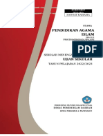 Cover Naskah USBN Pendidikan Agama Islam