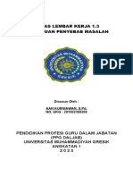 LK 1.3. Penentuan Penyebab Masalah - AAN KURNIAWAN, S.pd.