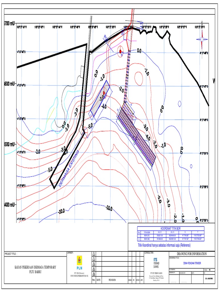Temporary Jetty Project Coordinates | PDF