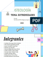 OSTEOLOGÍA- EXTREMIDADES SUPERIORES E INFERIORES