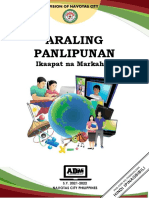 Araling Panlipunan: Ikaapat Na Markahan