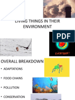 Living Things in Their Environment