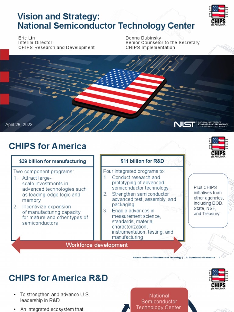 NSTC Vision and Strategy Overview | PDF | National Institute Of ...