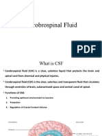 Cerebrospinal Fluid BNS 2018