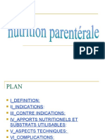 La Nutrition Parentérale