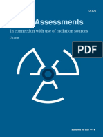 Safety Assessments in Connection With Use of Radiation Sources - Guide - 2021