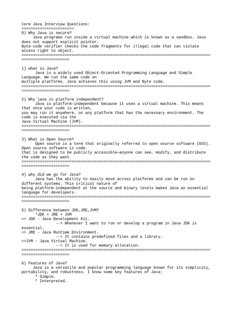 Software testing interview questions and answers download free pdf