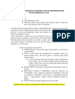 Assuntos Abordados Na Reunião Com Os Representantes