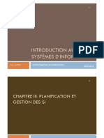 Chapitre III Planification Et Gestion Des SI