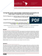 Cartografia Social e Agroecologia: Mapeamento Participativo Da Rede Sabor e Saúde Da Serra em Muriaé-MG