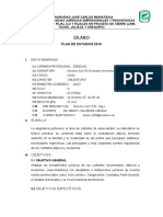 Sílabo Derecho Civil Vii-A (Contratos Innominados)