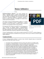 Fundamentalismo Islâmico - Wikipédia, A Enciclopédia Livre