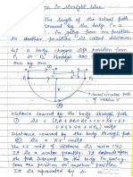 Motion in Straight Line 1